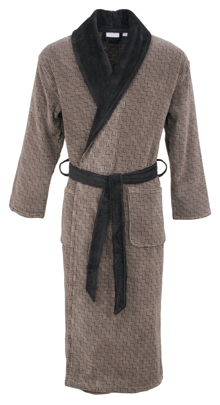 Herren-Bademantel-Velours