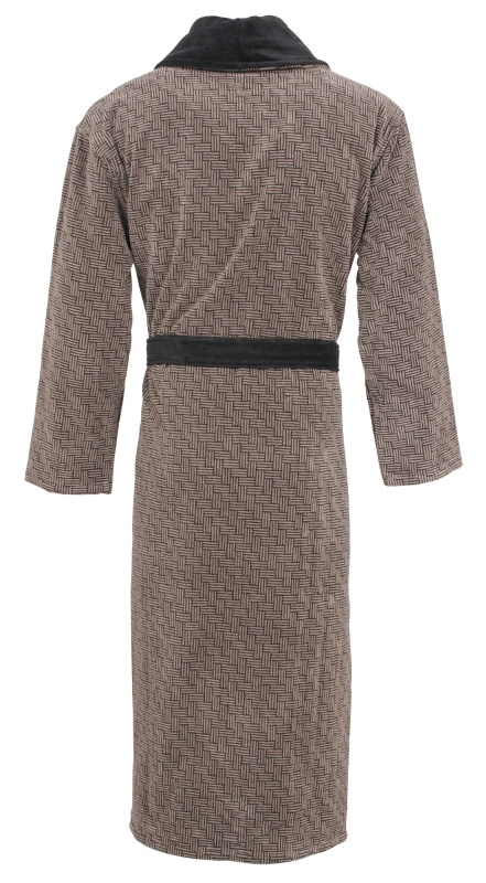 Herren-Bademantel-Velours