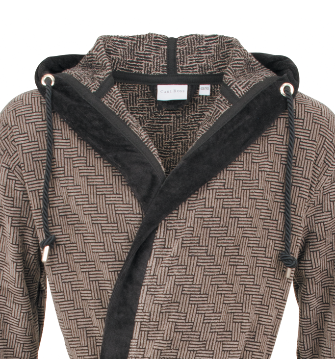 Herren-Bademantel-Velours