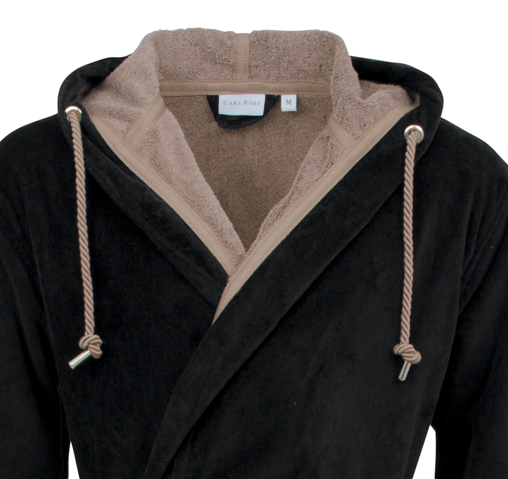 Unisex-Bademantel-Velours
