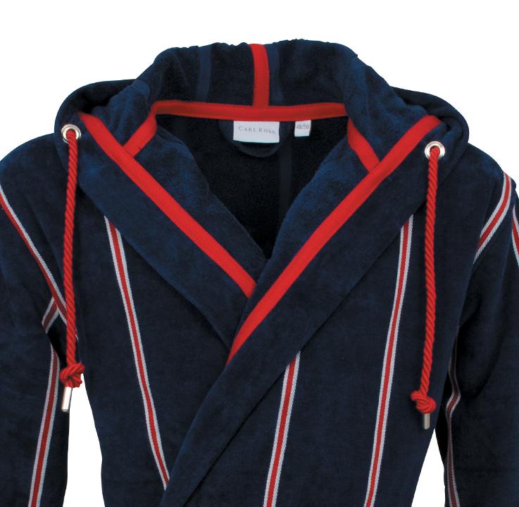 Herren-Bademantel-Velours