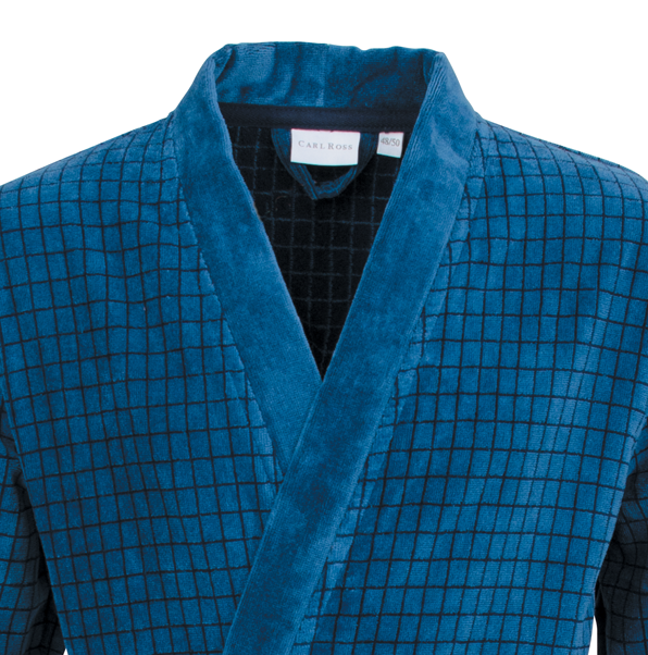 Herren-Bademantel-Velours