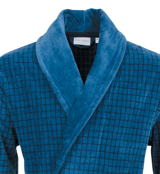 Herren-Bademantel-Velours