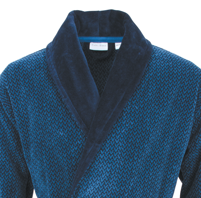 Herren-Bademantel-Velours