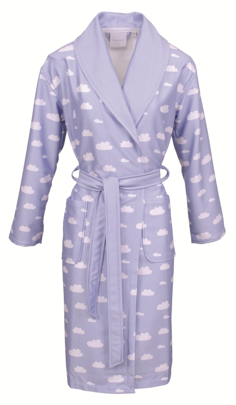 Damen-Bademantel-Velours