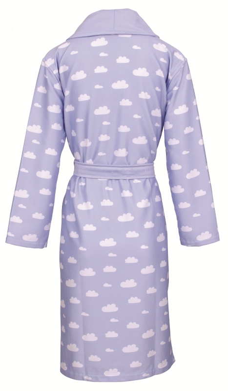 Damen-Bademantel-Velours