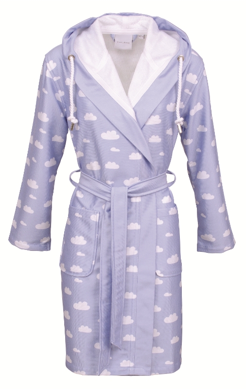 Damen-Bademantel-Velours