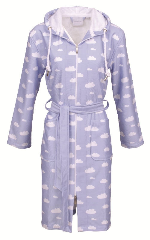 Damen-Bademantel-Velours